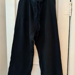 Frank and Eileen, Black Drawstring Lounge Pants
